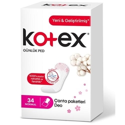 Kotex - Kotex Günlük Normal Ped 34'lü