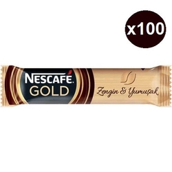 Nescafe - Nescafe Gold Stick Kahve 2 gr 100'lü Paket
