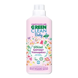 U Green Clean - U Green Clean Baby Sıvı Çamaşır Yumuşatıcı 1 L x 8 (Koli)